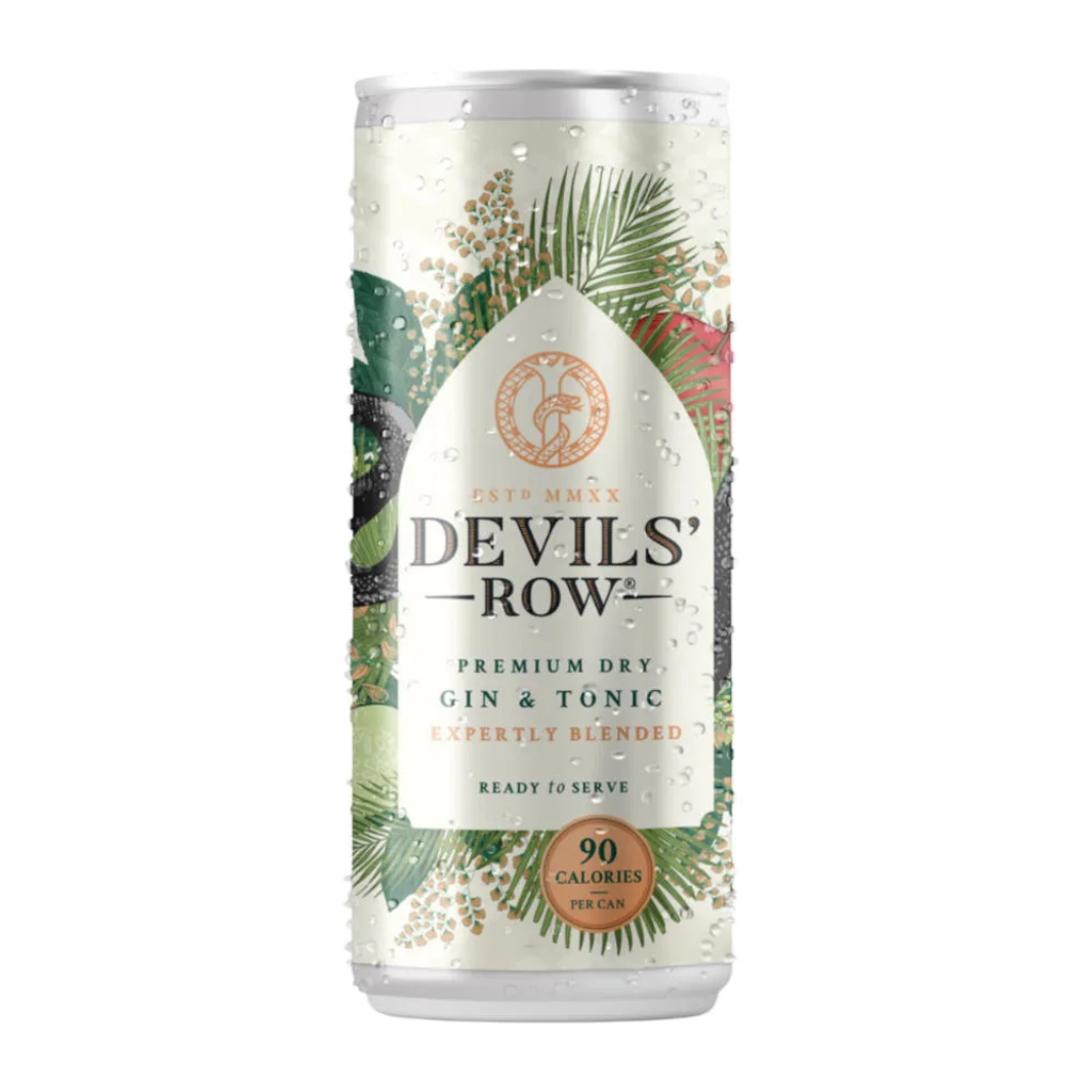 Devils' Row G&T Cans 24 x 250ml