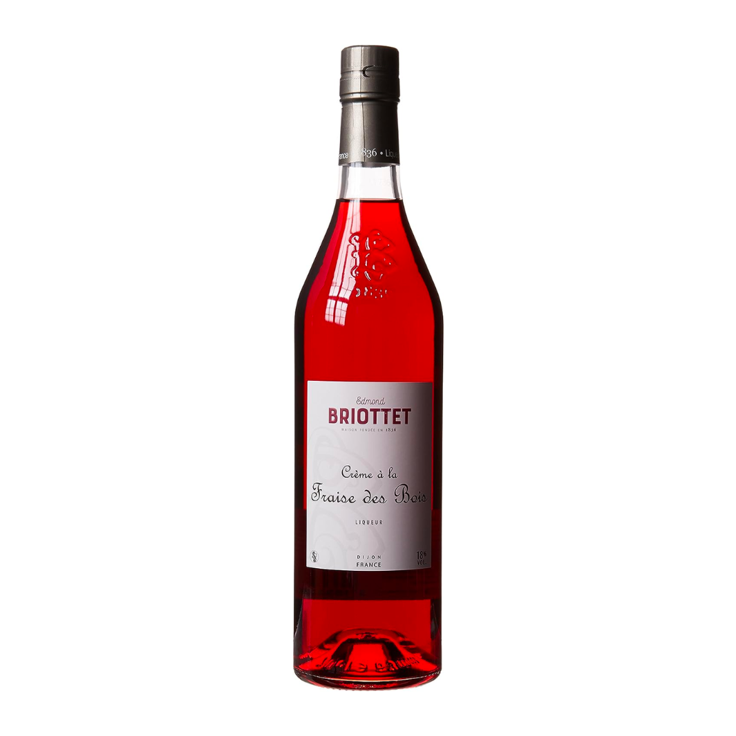 Edmond Briottet Crème à la Fraise Des Bois (Wild Strawberry) Liqueur