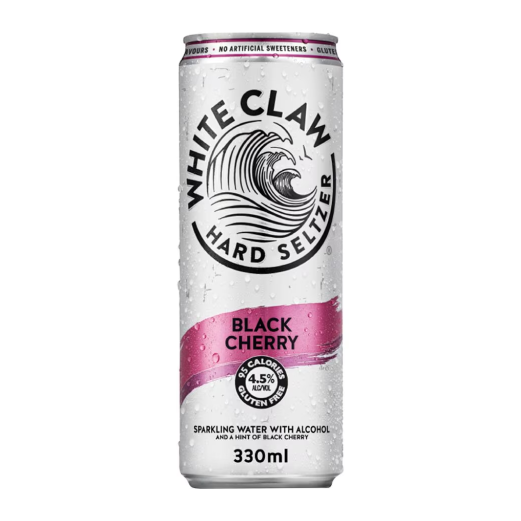 White Claw Hard Seltzer Black Cherry