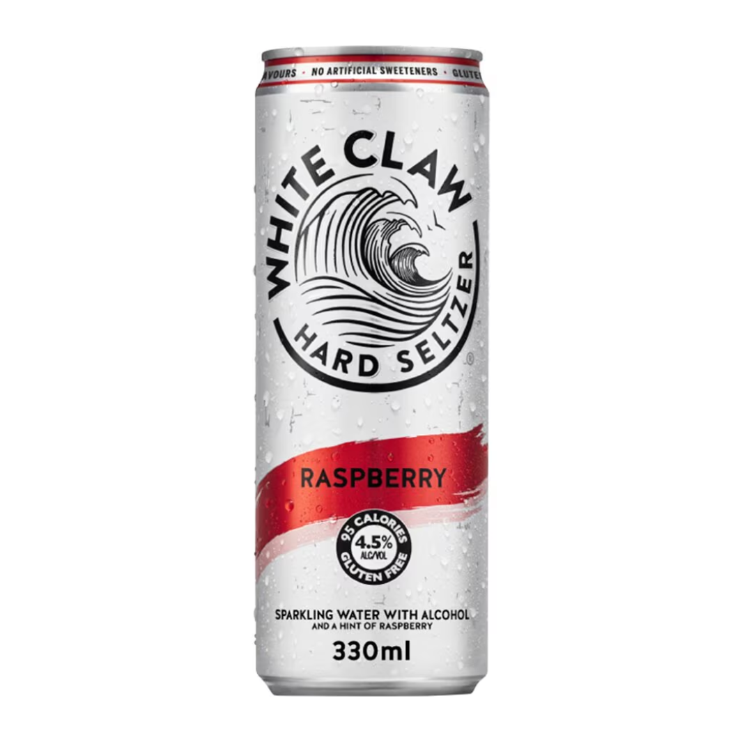 White Claw Hard Seltzer Raspberry