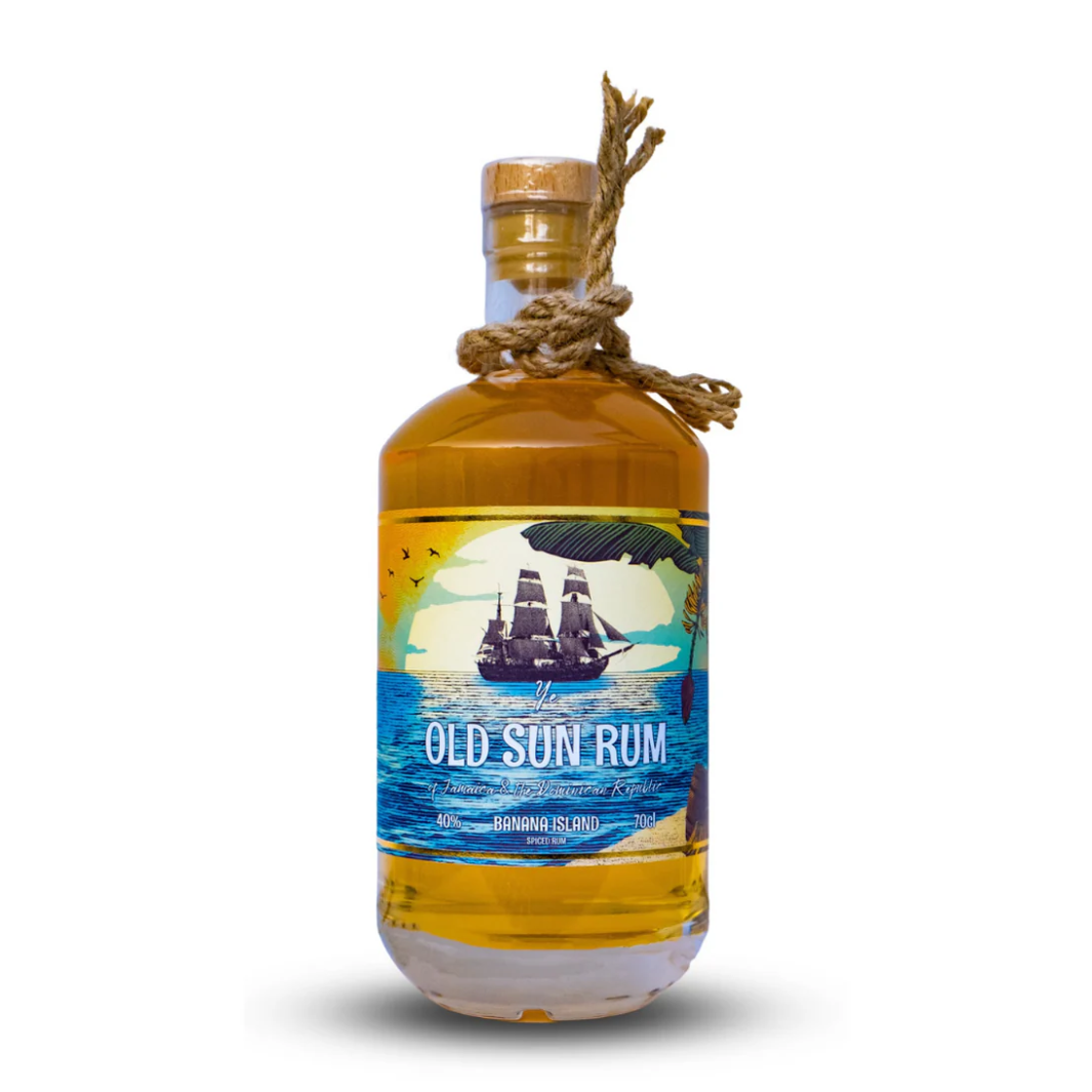 Old Sun Rum Banana Island Spiced Rum