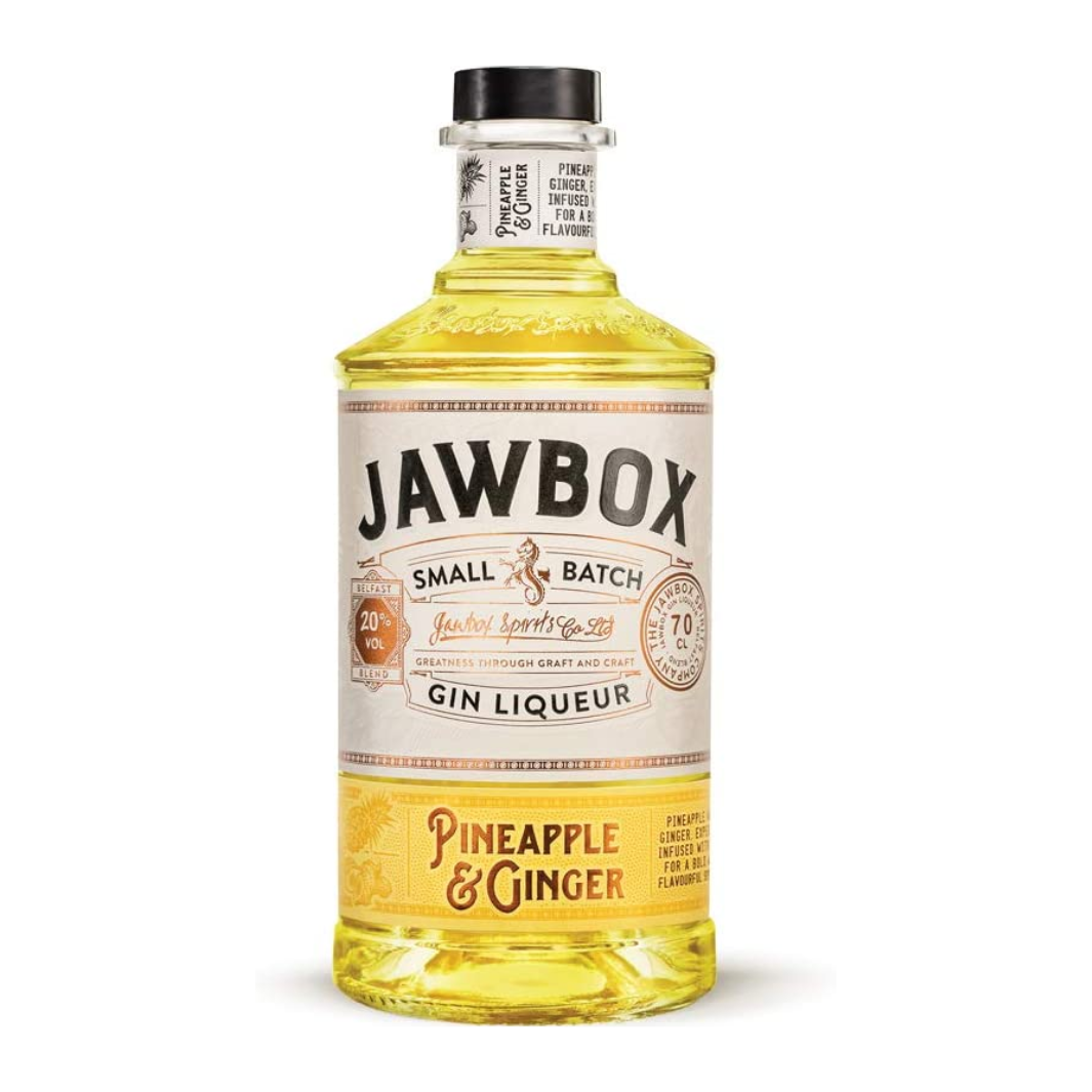 Jawbox Small Batch Pineapple & Ginger Gin Liqueur